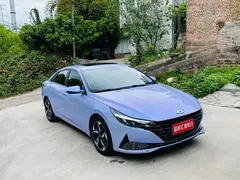 2022 Hyundai Elantra 1.5L CVT GLS Advanced, белый — фото 3