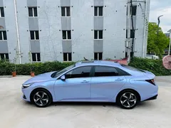 2022 Hyundai Elantra 1.5L CVT GLS Advanced, белый — фото 7