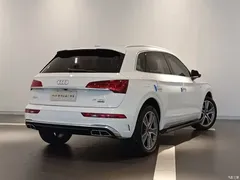 2021 Audi Q5L 45 TFSI luxury dynamic model, белый — фото 4