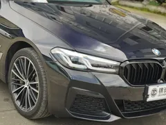 2023 BMW 5 Series 5 530Li M, чёрный — фото 10