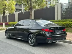 2021 BMW 5 Series 525Li M, чёрный — фото 9