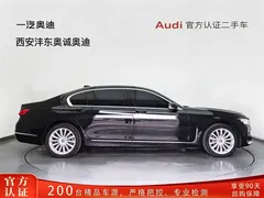 2021 BMW 7 Series 7 730Li, чёрный — фото 3