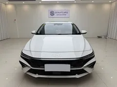 2023 Hyundai Elantra 1.5L CVT LUX Premium, белый — фото 2