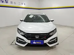 2021 Honda Civic HATCHBACK 220TURBO CVT new sharp control, белый — фото 2