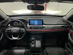 2022 Chery Tiggo 7 Super 1.5T CVT Super Warrior, синий — фото 13