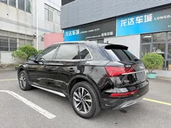 2022 Audi Q5L 40T Luxury, чёрный — фото 4