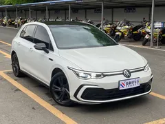 2023 Volkswagen Golf 280TSI DSG R-Line Lite, белый — фото 3