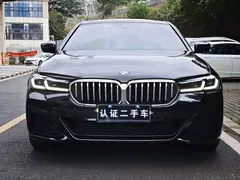 2021 BMW 5 Series 5 530Li, чёрный — фото 3