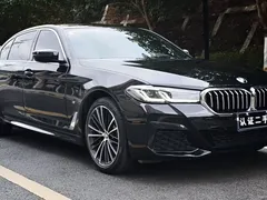 2021 BMW 5 Series 5 530Li, чёрный — фото 4