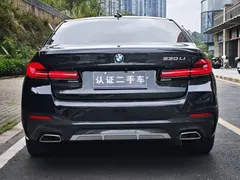 2021 BMW 5 Series 5 530Li, чёрный — фото 7