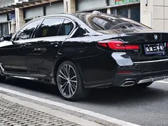 2021 BMW 5 Series 5 530Li, чёрный — фото 8