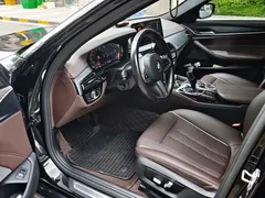 2021 BMW 5 Series 5 530Li, чёрный — фото 10