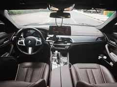 2021 BMW 5 Series 5 530Li, чёрный — фото 12