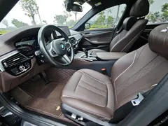 2021 BMW 5 Series 5 530Li, чёрный — фото 49