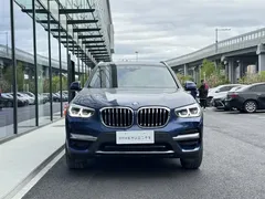 2021 BMW X3, синий — фото 3