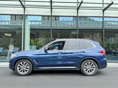 2021 BMW X3, синий — фото 6