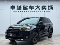 2021 Toyota Highlander 2.0T 4WD 7, чёрный — фото 1