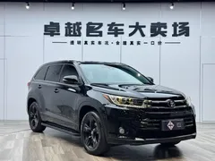 2021 Toyota Highlander 2.0T 4WD 7, чёрный — фото 3