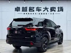 2021 Toyota Highlander 2.0T 4WD 7, чёрный — фото 7