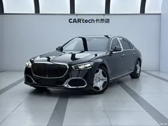 2021 Mercedes-Benz Maybach S-Class S 480 4MATIC, чёрный — фото 1
