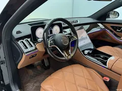 2021 Mercedes-Benz Maybach S-Class S 480 4MATIC, чёрный — фото 9