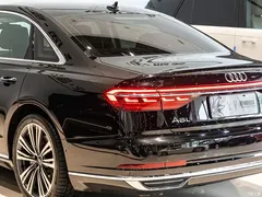 2021 Audi A8 A8L 55 TFSI quattro premium type, чёрный — фото 21