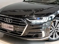 2021 Audi A8 A8L 55 TFSI quattro premium type, чёрный — фото 22