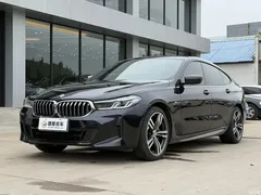 2021 BMW 6 Series GT modified 630i M Sports Package, синий — фото 1