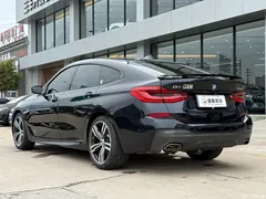 2021 BMW 6 Series GT modified 630i M Sports Package, синий — фото 8