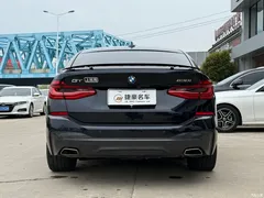2021 BMW 6 Series GT modified 630i M Sports Package, синий — фото 9