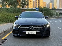 2021 Mercedes-Benz CLS 300 Luxury, синий — фото 2
