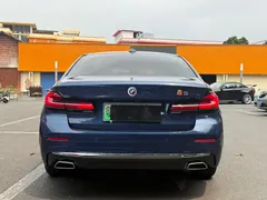 2021 BMW 5 Series 535Le PHEV Luxury Package, синий — фото 17