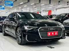 2021 Audi A6L 45 TFSI quattro Select Sport, чёрный — фото 3