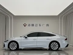 2020 Audi A7 45 TFSI, белый — фото 4