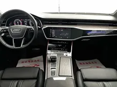 2020 Audi A7 45 TFSI, белый — фото 11