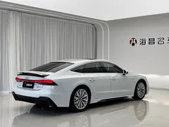 2020 Audi A7 45 TFSI, белый — фото 17