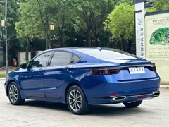 2021 Geely Preface 1.8T, синий — фото 8