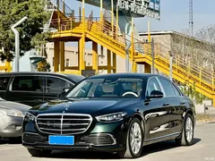 2023 Mercedes-Benz S-Class S 400 L Business, зелёный — фото 1
