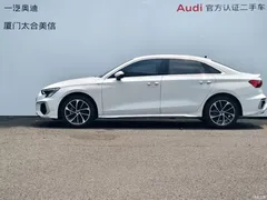 2022 Audi A3 A3L Limousine 35 TFSI Aggressive Sports, белый — фото 2