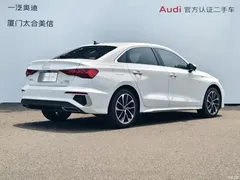 2022 Audi A3 A3L Limousine 35 TFSI Aggressive Sports, белый — фото 5
