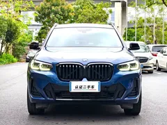 2022 BMW X3 M, синий — фото 2