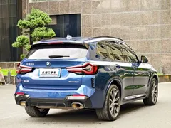 2022 BMW X3 M, синий — фото 3
