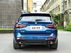 2022 BMW X3 M, синий — фото 4