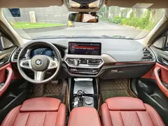 2022 BMW X3 M, синий — фото 9