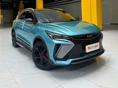 2022 Geely Coolray COOL 1.5TD DCT Battle, синий — фото 1