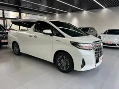 2021 Toyota Alphard Hybrid 2.5L Premium, белый — фото 3