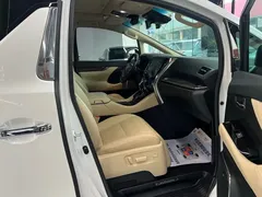 2021 Toyota Alphard Hybrid 2.5L Premium, белый — фото 13