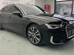 2022 Audi A6L 45 TFSI quattro Select Sport, чёрный — фото 3