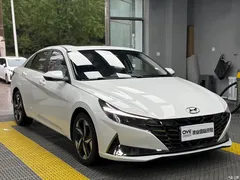 2023 Hyundai Elantra 1.5L CVT GLX Elite, белый — фото 3