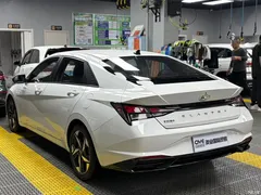2023 Hyundai Elantra 1.5L CVT GLX Elite, белый — фото 4